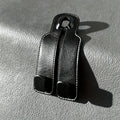 Car Seat Back Cover with 2 Hooks, Hidden Hook Design - Made of PU Leather, Universal Fit for All Cars, for Hanging Purses and Bags on Headrest